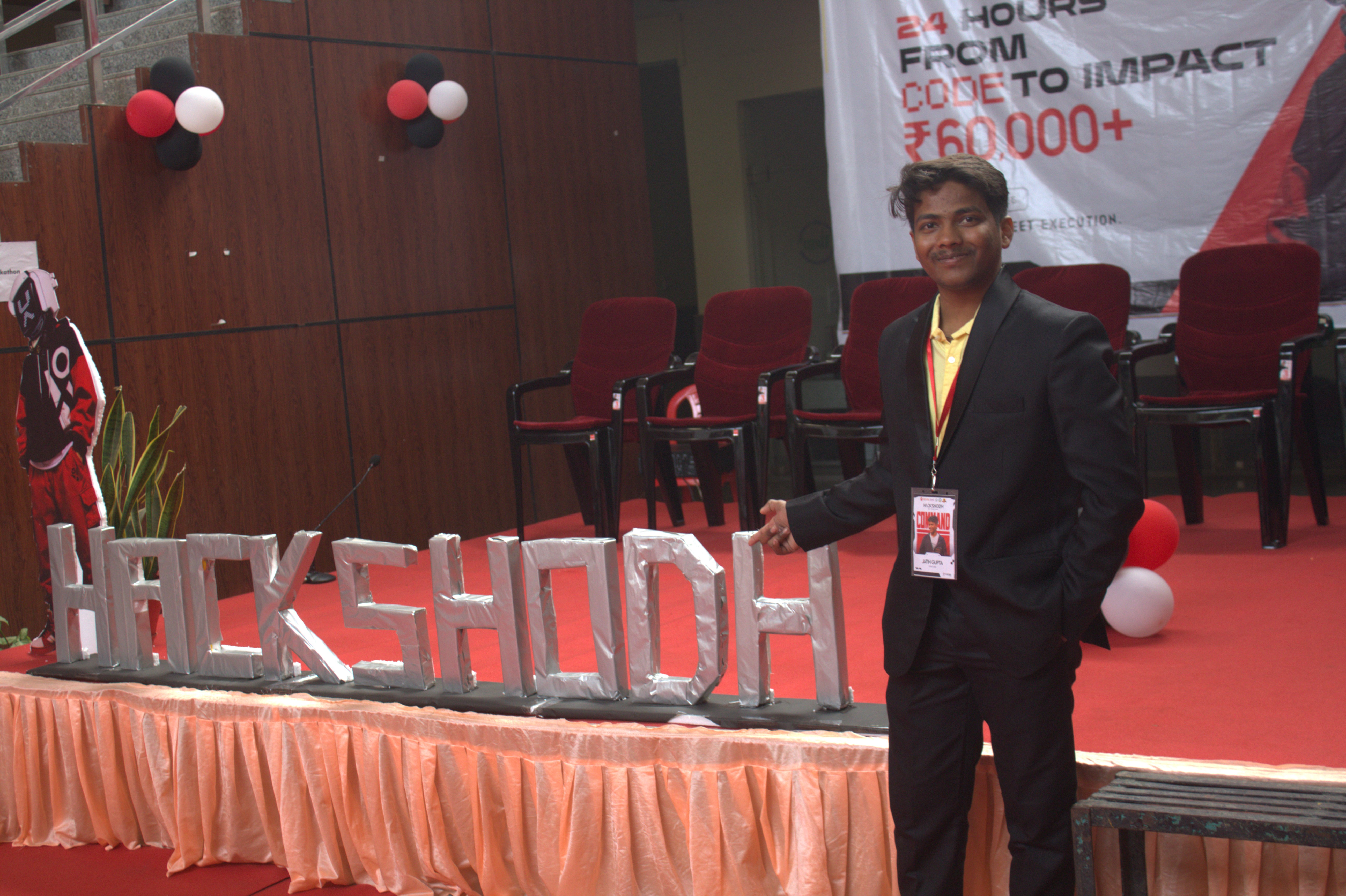 HackShodh Venue Setup