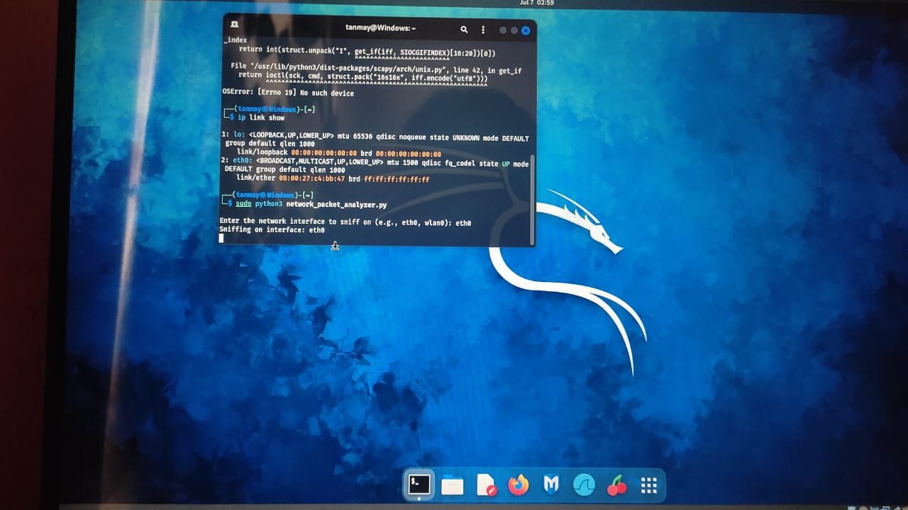 Network Packet Analyzer